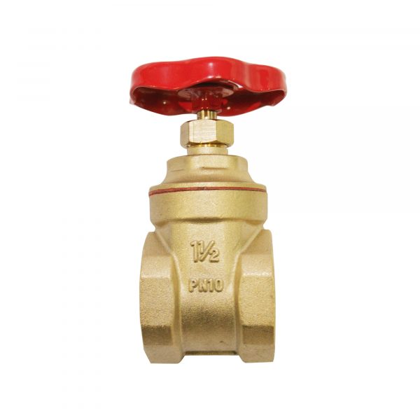Válvula Compuerta de Bronce 1 1/2" - Productos Hidráulicos