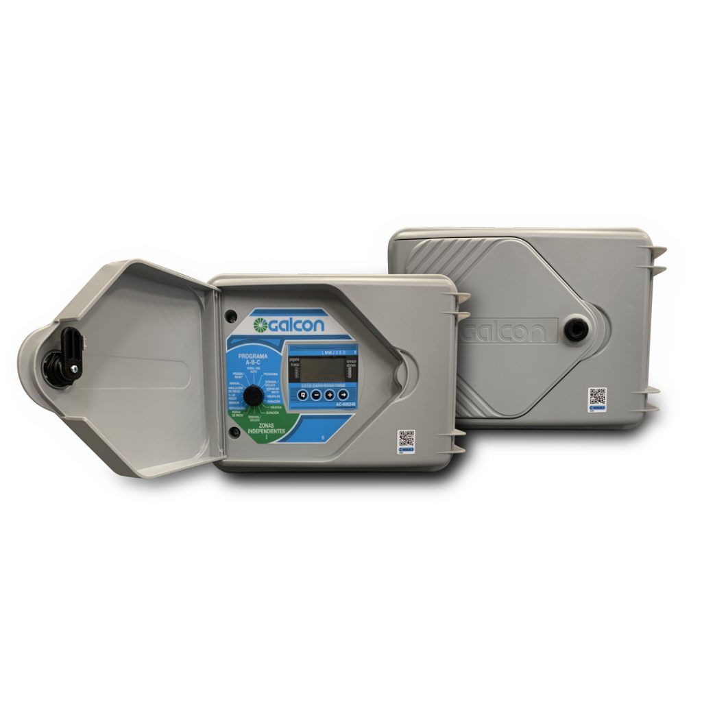 Programador de Riego Exterior Galcon / Modelo AC 24 / 8 Sectores ...