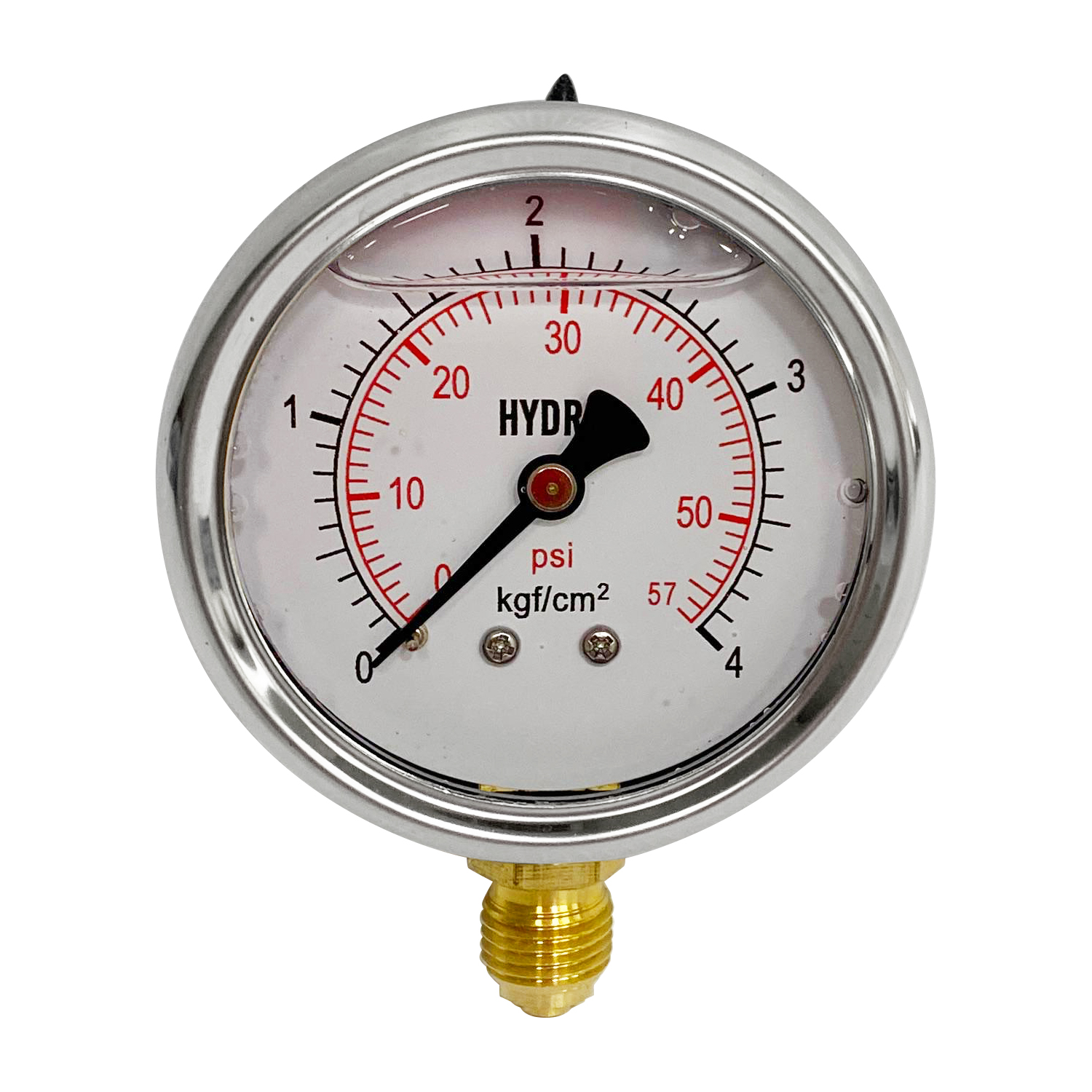 Manómetro Glicerina 0-4 Bar Conexión 1/4 - Accesorios